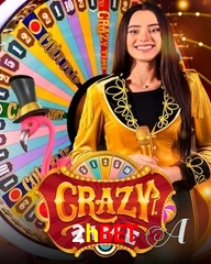 Crazy Time live game no 2hbet cassino com entretenimento ao vivo para jogadores do Brasil