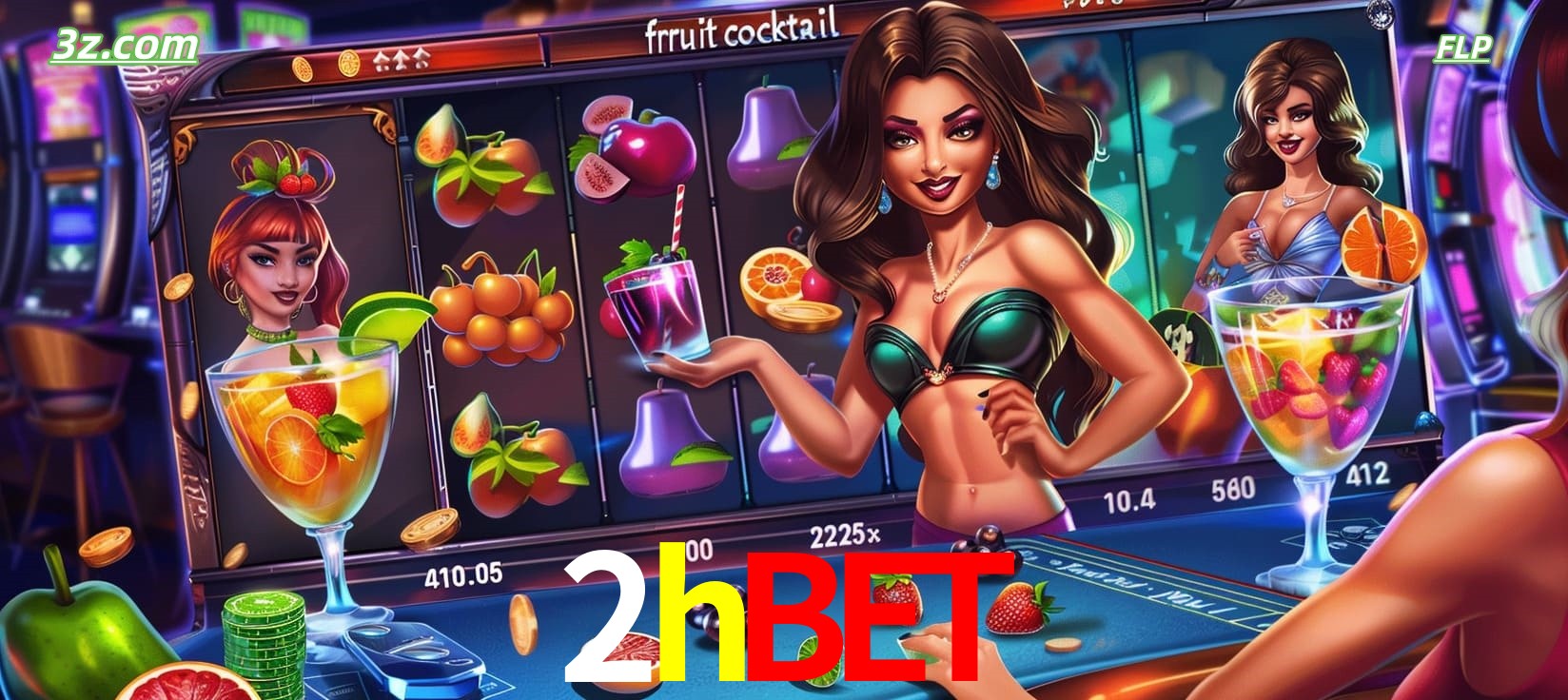 Cassino online 2hbet Brasil com slot Fruit Cocktail divertido