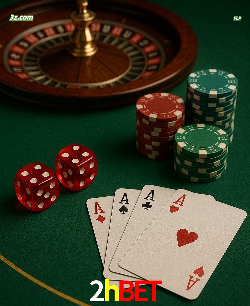 Cassino online 2hbet com jogos de mesa: roleta, dados, pôquer e fichas